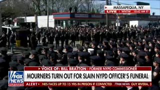 Thousands attend NYPD officer Jonathan Diller's funeral -WATCH-