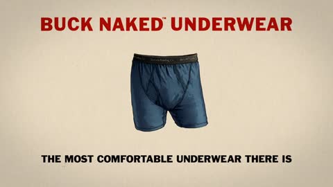Duluth Trading TV commercial Buck Naked Underwear 15