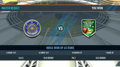 india vs australia part-2 gameplay