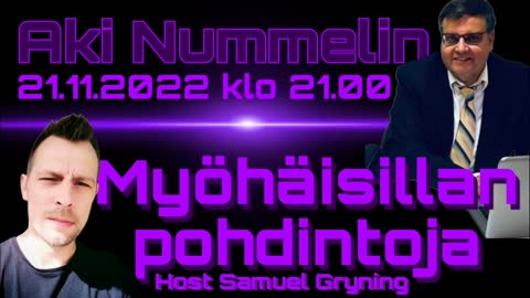 Myöhäisillan pohdintoja- Aki Nummelin