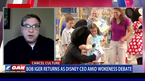 Disney goes woke and suddenly brings back former CEO Bob Iger