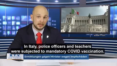 Frmr. Italian Health Minister under investigation for ignoring the dangers of the CV jabs