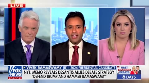 Vivek Ramaswamy Reports on Fox News' America 17 August