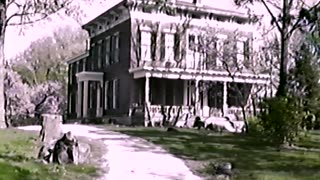 Circa 1989 - Historic Hannah House on the Southside of Indianapolis