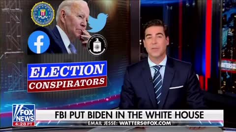 Watters: ‘The FBI Rigged the 2020 Election’