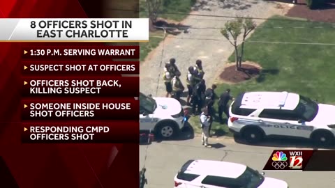 3 U.S. Marshals killed, 4 CMPD officers shot.ts North Carolina