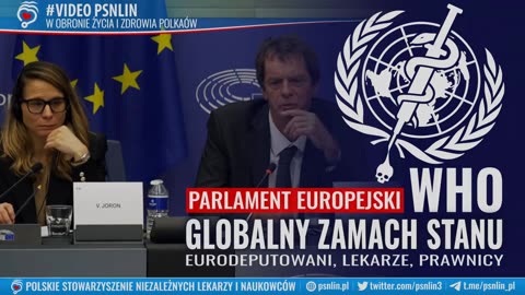 WHO - GLOBALNY ZAMACH STANU! Konferencja w Parlamencie Europejskim.