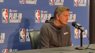 Chris Finch talks about the past 48 hours and the suspension of Rudy Gobert.