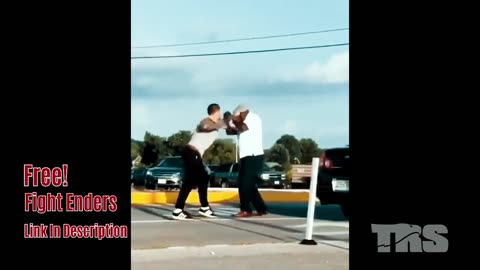 BRUTAL Shoe Flying KNOCKOUT! - Street Fight Self Defense