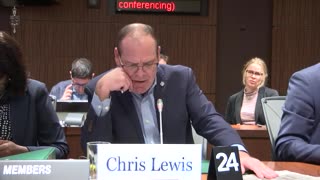 High Frequency Railway - Windsor Toronto Corridor - Chris Lewis MP - Transportation Committee