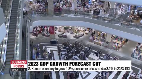 S. Korea's economic growth to fall below 2% in 2023 on weak exports: KDI