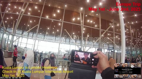 May 1st, 2023 Kuala Lumpur International Airport (KLIA) Boarding at Departure Gate C15