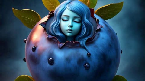 Cute Blueberry Inflation Picture 🫐