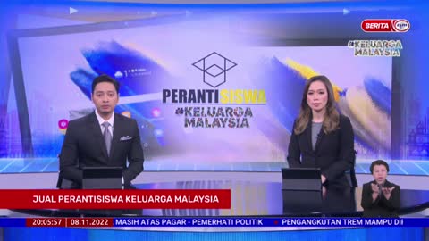 8 NOVEMBER 2022 – BERITA PERDANA – JUAL PERANTISISWA KELUARGA MALAYSIA ; 14 KES DIKENALPASTI