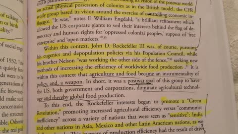 RocF's Double Game in GMO Foods and Eugenics