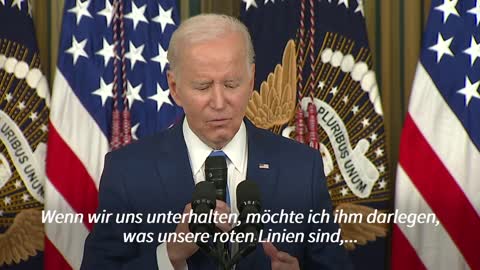 Biden will mit Xi Jinping über "rote Linien" sprechen