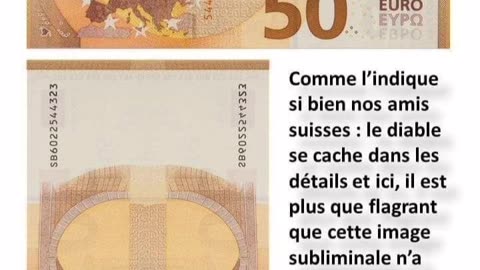 UE, SATANISMO: Euro 50€ 100€, Diavolo, UFO e Ursula Von der Leyen