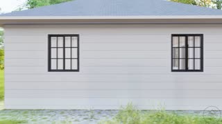 (6x7 Meters) Modern Tiny House Design | 2 Bedrooms House Tour