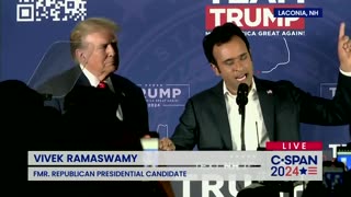 Vivek Fires Up Trump Crowd With The Reasons To 'VOTE TRUMP'