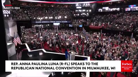 Hawks And Globalist Elites Do Not Sway President Trump': Anna Paulina Luna Praises Trump At RNC