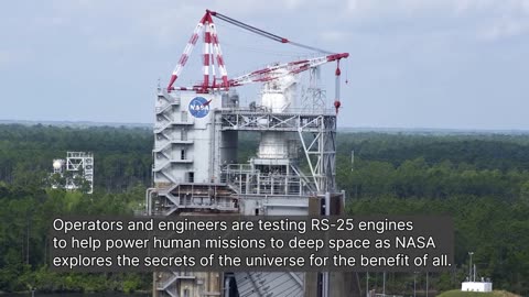 NASA Continues RS-25 Engine Certification Test Fire Series