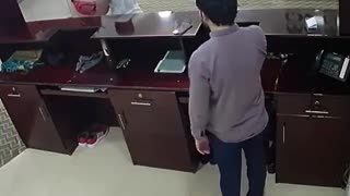 Man Hits Woman & INSTANTLY Learns His Lesson