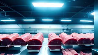 BILL GATES SYNTHETIC MEATS FACTORY