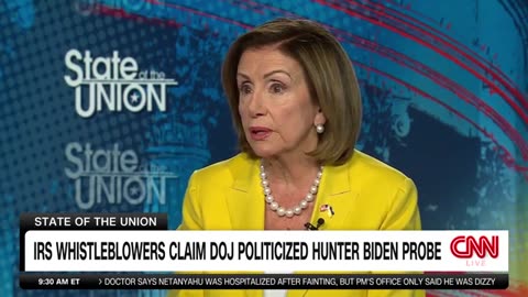Pelosi Smears IRS Whistleblowers as Part of a 'Ridiculous Clownshow'