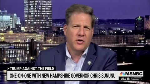 Chris Sununu was 30 points behind President Trump in his OWN state!