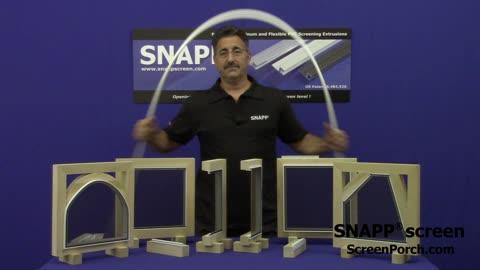 SNAPP® screen Porch, Deck, Patio Screening System - System Overview