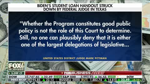 Federal judge in TX blocks Biden's student loan handout_1