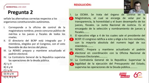 SEMESTRAL VALLEJO 2021 | Semana 19 | Economía S2