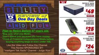 20230310 Friday BIG 5 Sporting REVIEW of One Day Deals Today by Fan of ODD Bargains Good Savings