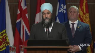 Canada: NDP Leader Jagmeet Singh urges federal action on mental health care – October 5, 2022