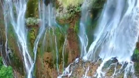 Bisheh Lorestan waterfall - iran