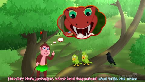 Bedtime Stories for Kids in English - Snake Parrots - Surprise Eggs Toys ChuChu TV Story Timep9