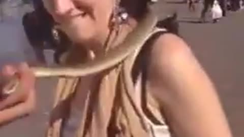 Snake charmers in Marrakech Morroco