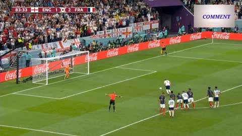 ENGLAND VS FRANCE FIFA WORLD CUP 2022 QATAR QUARTER FINAL_HIGHLIGHT GOAL