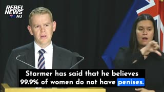 PM of New Zealand on women: "People define themselves, people define their own genders."