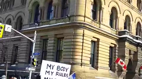 Trucker Protests on Parliament