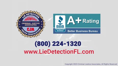 Lie Detection Services - Criminal Justice Associates