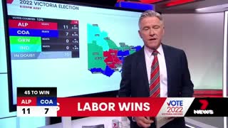 Daniel Andrews leads Labor to a crushing election win | 7NEWS
