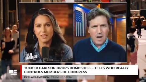Tucker Carlson Drops Bombshell - Tells Who Really Controls Members of Congress