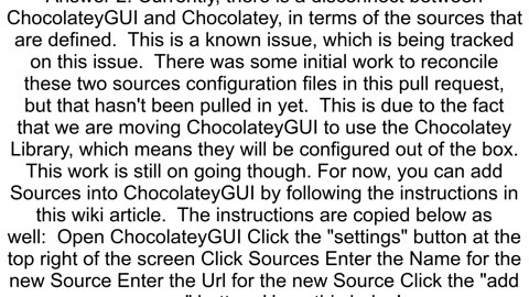 How do I configure a local Chocolatey repository