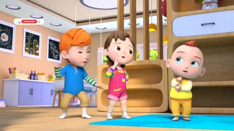 Cartoon home education from parents