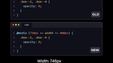 Mordern CSS media cursor-ranges