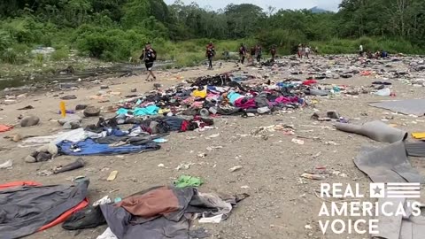 Ben Bergquam at Darien Gap, Panama | 60,000 tons of garbage + human feces, flowing into the ocean