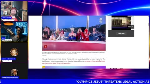 Olympics Last Supper Legal Action BEGINS?! Jesus Parody Turns UGLIER with French Attorneys Involved!