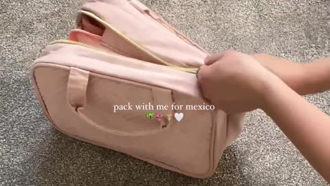 Pack with me for mexico