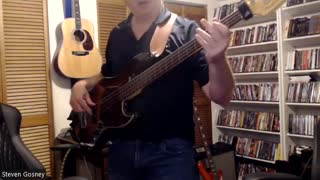 The Firm Closer playthrough on fretless bass